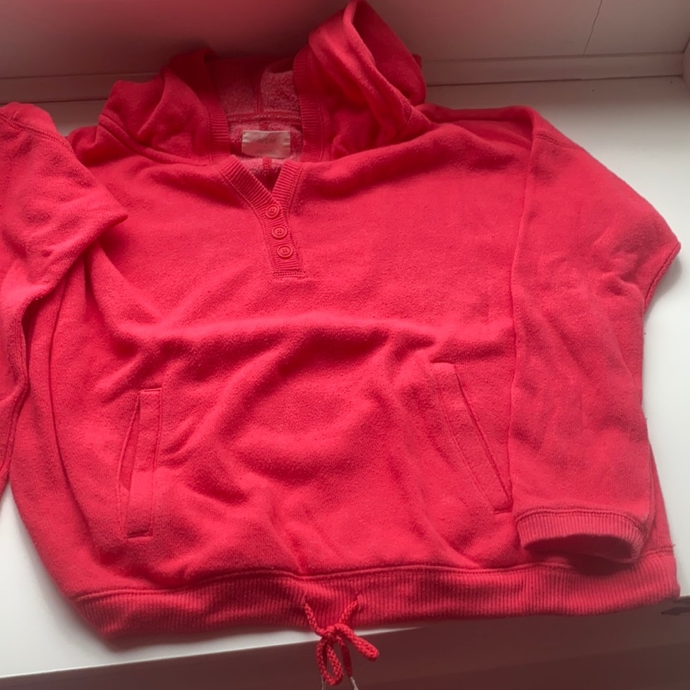 Coral color Aerie sweatshirt